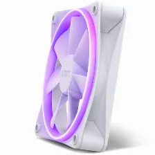 Kit De 3 Ventiladores Nzxt F120 Rgb, 12 Cm, 1800 Rpm Max, Blanco