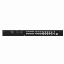 Switch Ruijie Networks Rg-es126fgs-lp No Administrado, L2, Rj-45 24, Fast Ethernet (10/100), (poe +) 24, Negro