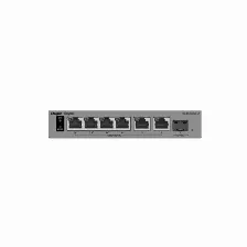 Switch Gigabit Smart Cloud / 7 Puertos / 4 Poe+ 40 W / 1 Sfp Uplink / Capa 2 / Proteccia?n 6 Kv / Fanless