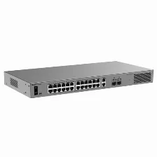 Switch Layer 2 Smart Cloud Managed / 28 Puertos Gigabit / 24 Puertos Poe+ 370 W / Switching 56 Gbps / Forwarding 41.664 Mpps / Proteccia?n 6 Kv / Cctv Mode