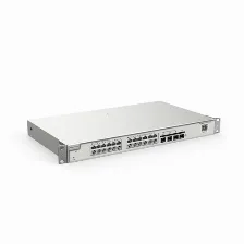 Switch Ruijie Networks Rg-nbs5200-24gt4xs Gestionado, L3, Rj-45 24, Gigabit Ethernet (10/100/1000), Gris