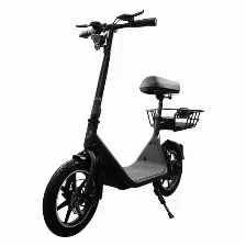 Scooter Electrico Vorago Sc-400 400w 36v 14 Quot Con Asiento Negro