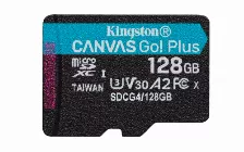 Memoria Kingston Technology Canvas Go! Plus 128 Gb, Velocidad 200 Mb/s, Clase 10