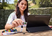 Memoria Usb Sandisk 128gb, Usb-c 3.0, Lectura 300mb/s, Negro, Edicion Fifa 2026