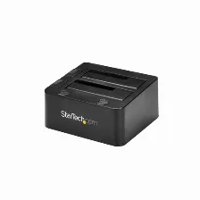 Docking Station Startech.com Docking Station De 2 Bahías Usb 3.0 A Sata - Base De Acoplamiento Usb De Discos Duros Ssd Sata I/ii/iii De 2.5/3.5
