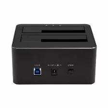 Docking Station Startech.com Docking Station Usb 3.0 De 2 Bahías Sata De 2.5 O 3.5 Pulgadas Para Ssd O Disco Duro Base De Conexión Para Unidades De Disco, Unidad De Disco Duro, Ssd, Sata, Serial At...