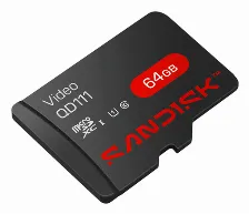 Memoria Micro Sd Sandisk Video, 64gb, Uhs-i, Clase 10, Videovigilancia 24/7