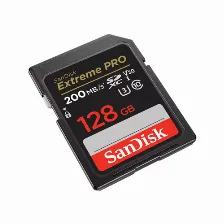 Memoria Sd Sandisk Extreme Pro Sdxc 128gb, Velocidad 200 Mb/s, Clase 10
