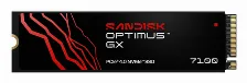 Ssd Sandisk Optimus Gx 7100 500gb, M.2, Pci Express 4.0, 5800 Mb/s Escritura, 6800 Mb/s Lectura