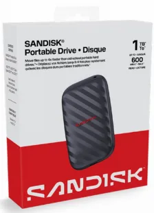Ssd Externo Sandisk 1tb, Usb-c, 3.2 Gen 2, 600mb/s, Azul