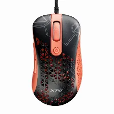 Mouse Xpg Slingshot Optico, 6 Botones, 12000 Dpi, Usb, Negro/coral
