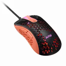 Mouse Xpg Slingshot Optico, 6 Botones, 12000 Dpi, Usb, Negro/coral