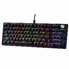 Teclado Gamer Xpg Sorcerer, Compacto 96%, Mecanico, Xpg Red Switch, Rgb, Alambrico, Ingles, Negro