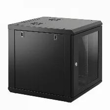 Gabinete De Pared 9u De 635 Mm De Profundidad, Rack De 19 In En Acero Reforzado: Compacto Y Resistente Para Soluciones Profesionales
