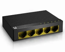 Switch Netis System St3105gc No Administrado, Rj-45 5, Gigabit Ethernet (10/100/1000), Negro