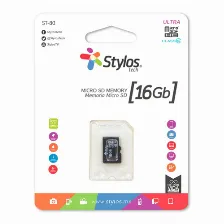 Memoria Stylos Stmsds2b 16 Gb, Microsdhc, Clase 10