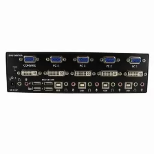 Kvm Startech.com Controla 4pcs, 5 Vga, Audio