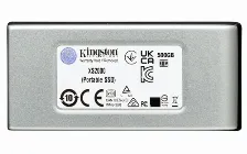 Ssd Externo Kingston Xs2000 4tb, Lectura 2000mb/s, Escritura 2000mb/s, Usb Tipo C, Plata