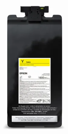 Botella De Tinta Epson T56e Ultrachrome Amarillo, 1600 Ml, Compatibilidad Surecolor P20570