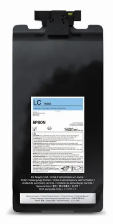 Botella De Tinta Epson C13t56e520 Cian Claro, 1600 Ml, Compatibilidad Surecolor P20570 64-inch Professional Printer