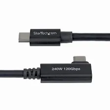 Cable Thunderbolt Startech.com 0.8 M V. 5, 80 Gbit/s, Negro