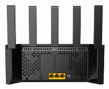Ruteador Inalámbrico Tenda Te3l V1.0 Be3600 5 Ant., Wi-fi 7 (802.11be), 3 Rj-45, 3570 Mbit/s, Negro