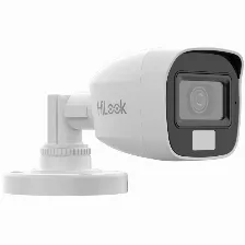 Camara Hilook Cctv, Bala, 2mp, Ir 20m, Exterior, Ip66, Smart-hybrid Light, Metalica