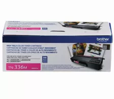 Tóner Brother Tn-336m, Magenta, 3500 Páginas, P/impresoras Hl-l8250cdn, Hl-l8350cdw, Hl-l8350cdwt, Mfc-l8600cdw, Mfc-l8850cdw Original