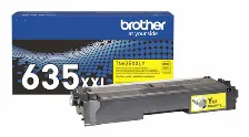 Tóner Brother Tn-635xxly Original, Amarillo, Extra (súper) Alto Rendimiento