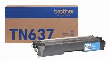 Tóner Brother Tn-637c Original, Cian, Rendimiento Ultra Alto