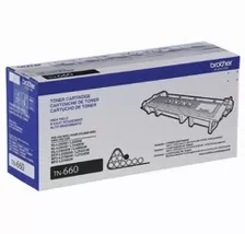 Toner Brother Tn-660, Negro, 2600 Paginas Open Box