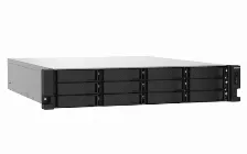 Nas Qnap Ts-1232pxu-rp-4g /fuente Redundante/ 12 Bahias Sata Hdd 3,5/rack 2u/nucleo Cuadruple 1.7 Ghz/4gb Ddr4 Udimm Hasta 16gb/2 Pto 2,5 Lan Gbe /2 Pto Sfp 10 Gbe/ Usb 3.2 X4 /hotswap/ No Incluye D