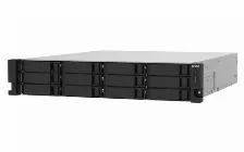 Nas Qnap Ts-1232pxu-rp-4g /fuente Redundante/ 12 Bahias Sata Hdd 3,5/rack 2u/nucleo Cuadruple 1.7 Ghz/4gb Ddr4 Udimm Hasta 16gb/2 Pto 2,5 Lan Gbe /2 Pto Sfp 10 Gbe/ Usb 3.2 X4 /hotswap/ No Incluye D