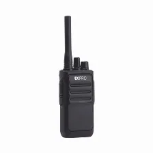 Radio Porta?til Uhf 400-470 Mhz, 16 Canales, 2 Watts De Potencia. Comunicacia?n Clara En Su Negocio