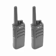 Par De Radios Tx500 Vhf 136-174 Mhz Con 5 Watts De Potencia, 16 Canales Preconfigurados.