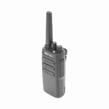 Radio Porta?til Uhf, 5w De Potencia, Scrambler De Voz, Alta Cobertura, 400-470 Mhz, 16 Canales Preconfigurados