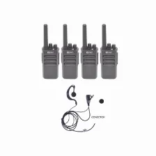 Kit De 4 Radios Tx600 Con 4 Txehk
