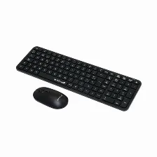 Kit Teclado Y Mouse Techzone Tzcombina05 Rf Inalámbrico, Inalámbrico, Usb Tipo A, 1600 Dpi, Negro