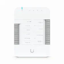 Ubiquiti Ua-hub-door - Panel De Control De Acceso , 2 Terminales Auxiliares Para Sirenas O Apertura De Puertas , 4 Entradas Adicionales Para Botones & Sensores , Conexia?n Poe++ , Conexia?n De Hast...