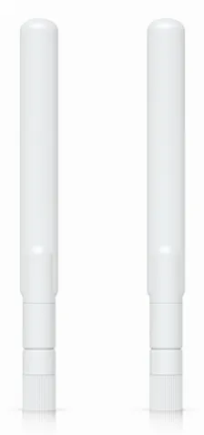Antena De Red Ubiquiti Uacc-uk-ultra-omni-antenna-ao 2.4 - 5 Ghz, 4 Dbi, Color Blanco