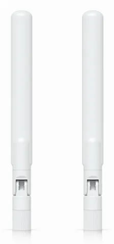 Antena De Red Ubiquiti Uacc-uk-ultra-omni-antenna-ao 2.4 - 5 Ghz, 4 Dbi, Color Blanco
