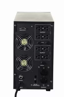 No Break Cdp Upo11-2ax 2 Kva / 2000 W, 844 J, Entrada 150 V, Salida 110-120 V, 8 Salidas Ac, Negro