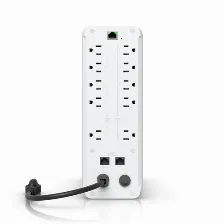 No Break Ubiquiti Ups-tower 1 Kva / 600 W, Entrada 145 V, Salida 120 V, 10 Salidas Ac, Blanco