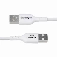 Cable Usb Startech.com Usb2ac2mncwhe Usb A A Usb C, Blanco