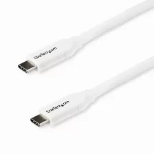 Cable Usb Startech.com Usb C A Usb C, 480 Mbit/s, Blanco