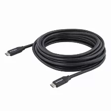 Cable Usb Startech.com Usb C A Usb C, 480 Mbit/s, Negro