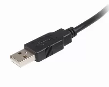 Cable Usb Startech.com Transferencia De Datos 480 Mbit/s, Color Negro
