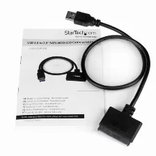 Cable Adaptador Startech Usb 3.0 Con Uasp A Sata Iii Para Disco Duro De 2,5