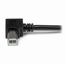 Cable Startech (usbab1mr) Adaptador Usb 1m Para Impresora 1x Usb A Macho - 1x Usb B Macho En ángulo Derecho