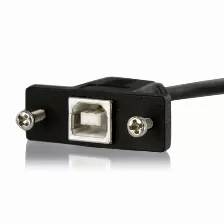 Extensor Startech.com 0.3 M, Usb B A Usb B, 480 Mbit/s, Negro